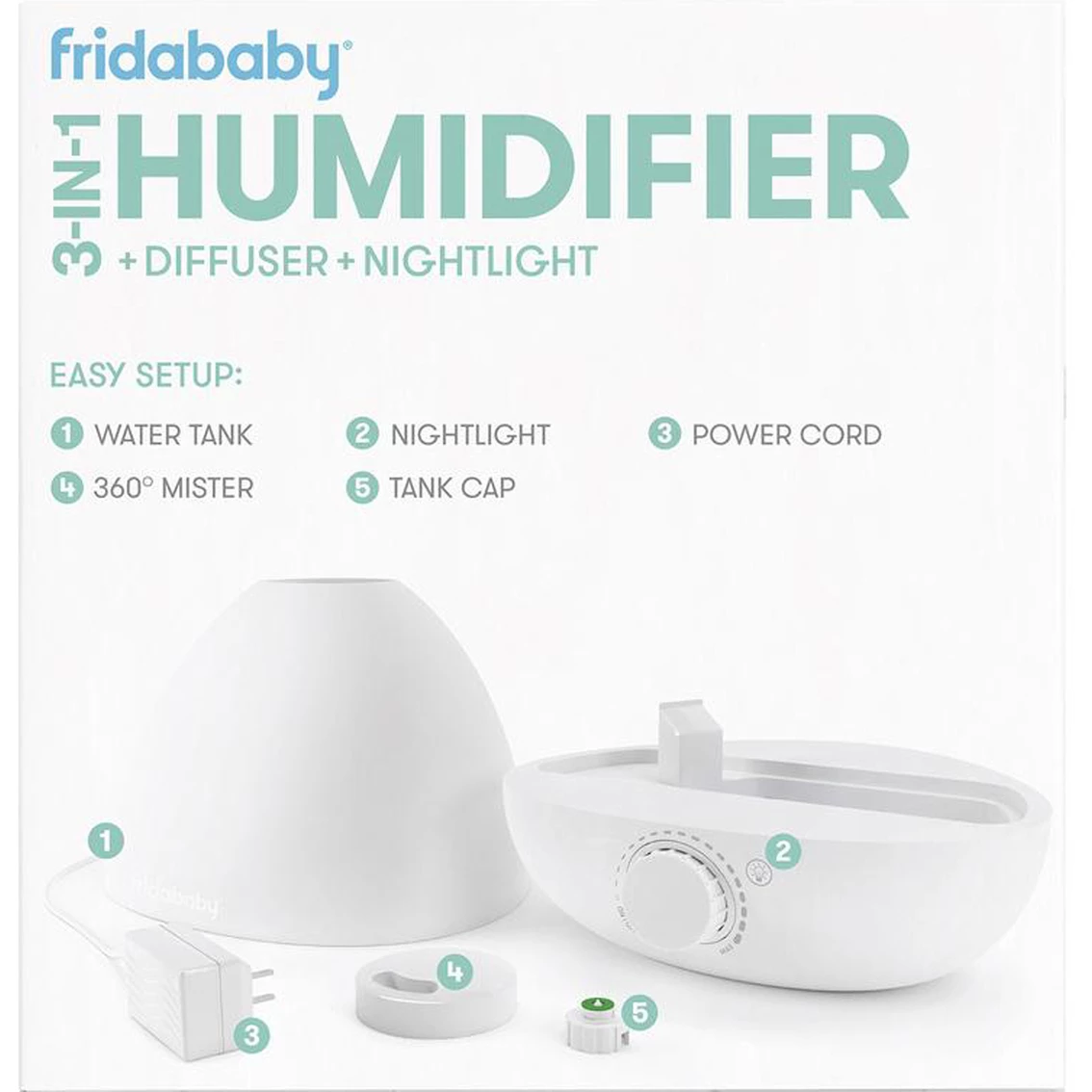 Hot Sale π FridaBaby Frida Baby 3 In 1 Humidifier With Diffuser And Nightlight π 2 Hot Sale π FridaBaby Frida Baby 3 In 1 Humidifier With Diffuser And Nightlight π - Image 2