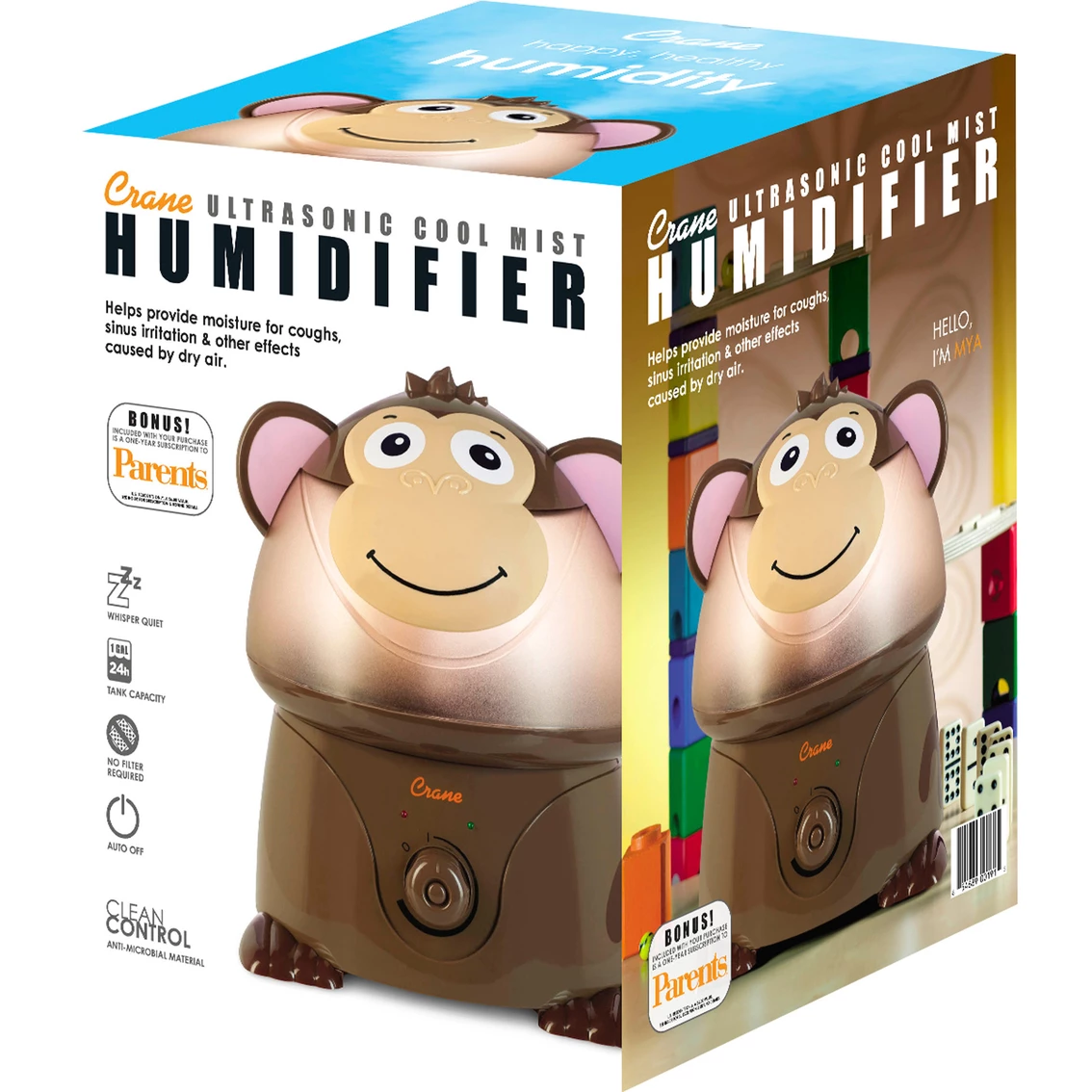 Best Sale βοΈ Crane USA Adorable 1 Gal. Ultrasonic Cool Mist Humidifier π― 4 Best Sale βοΈ Crane USA Adorable 1 Gal. Ultrasonic Cool Mist Humidifier π― - Image 4