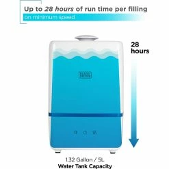 Outlet 👏 Black + Decker 1.32 Gallon Warm And Cool Mist Ultrasonic Humidifier 👍 -Baby Toys Sales Shop unnamed file 221