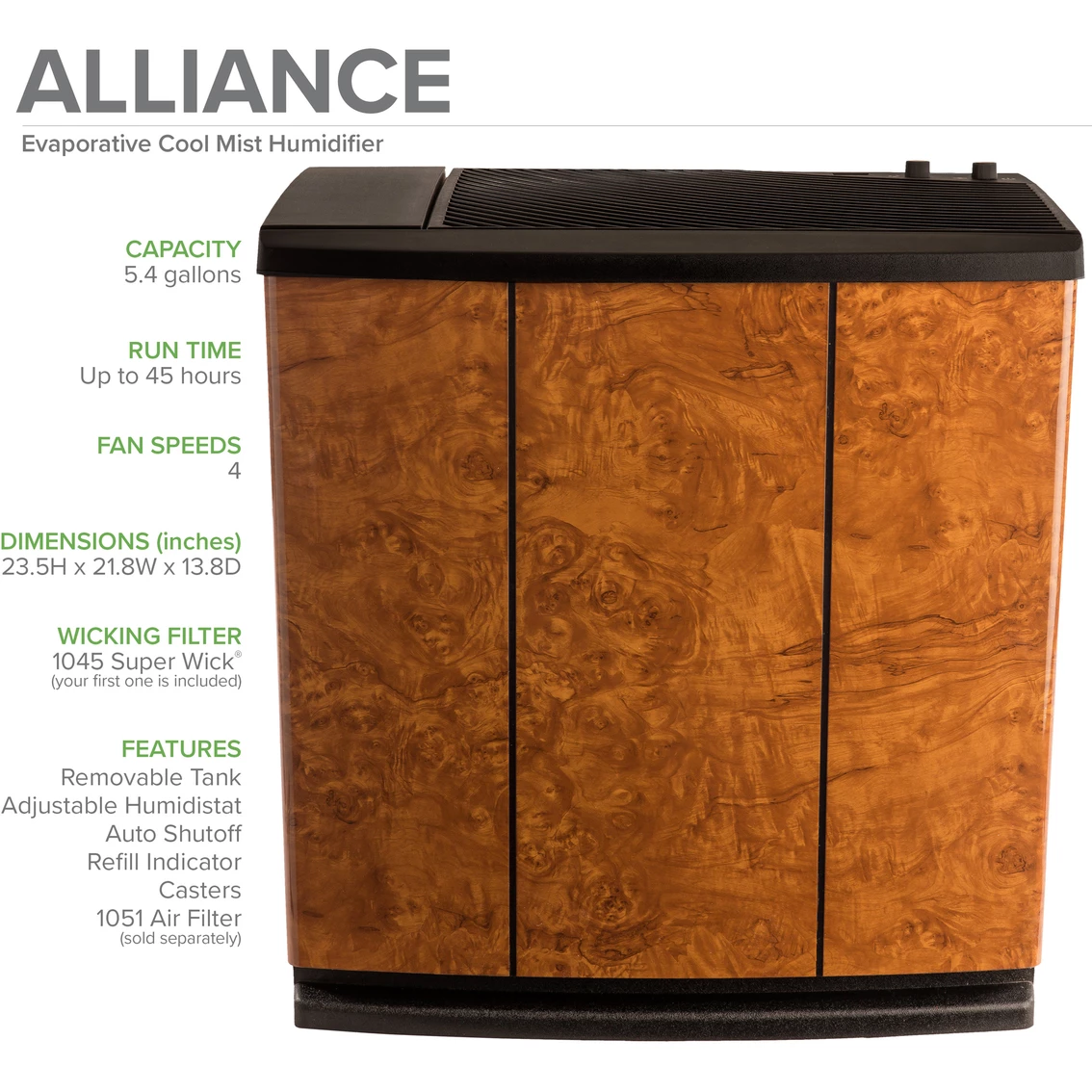 Best Sale π Aircare Evaporative Humidifier Console H12400HB β¨ 4 Best Sale π Aircare Evaporative Humidifier Console H12400HB β¨ - Image 4