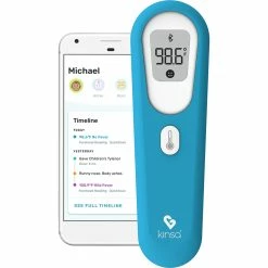 Flash Sale 💯 Kinsa Inc. Kinsa QuickScan Non Contact Smart Thermometer 🔥