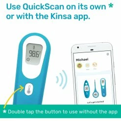 Flash Sale 💯 Kinsa Inc. Kinsa QuickScan Non Contact Smart Thermometer 🔥 -Baby Toys Sales Shop unnamed file 303