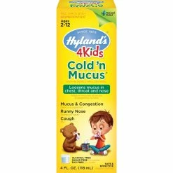 Budget 👏 Hyland's 4 Kids Cold 'n Mucus ⭐