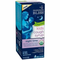 Outlet ⌛ Mommy's Bliss Organic Kids Cough Syrup & Mucus Relief Night Time 🔥