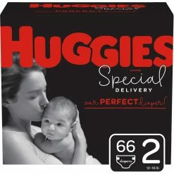 Brand new ⌛ Huggies Special Delivery Diapers Size 2 (12-18 Lb.) 66 Ct. ✨