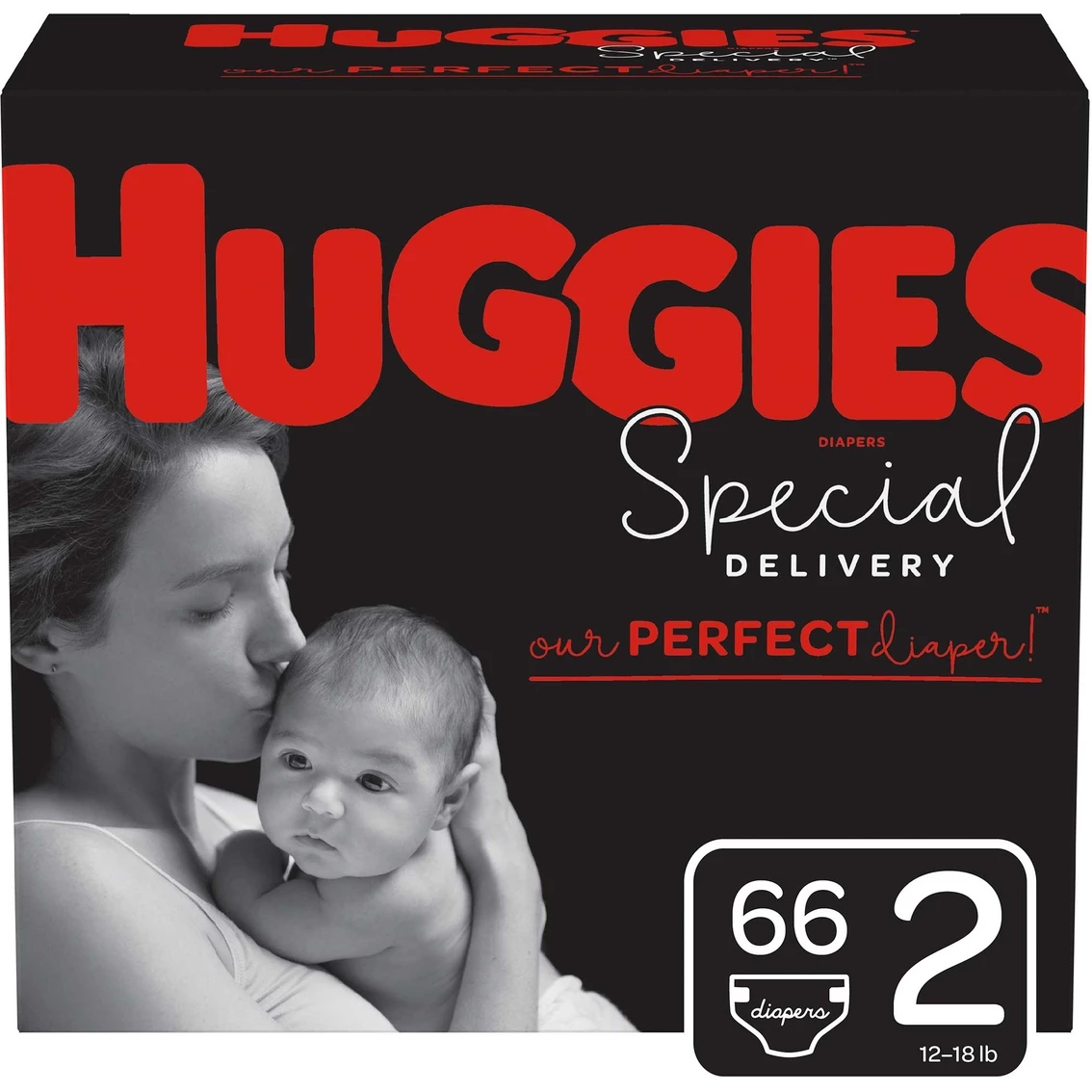 Brand new ⌛ Huggies Special Delivery Diapers Size 2 (12-18 Lb.) 66 Ct. ✨ 1 Brand new ⌛ Huggies Special Delivery Diapers Size 2 (12-18 Lb.) 66 Ct. ✨