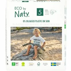 Flash Sale ❤️ Eco By Naty Diapers, Size 5, 132 Diapers (6 Pk, Of 22) 🤩