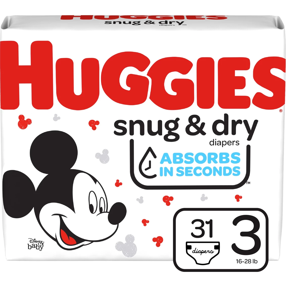 Deals 𧨠Huggies Snug And Dry Diapers Size 3 (16-28 Lb.) 31 Ct. β 1 Deals 𧨠Huggies Snug And Dry Diapers Size 3 (16-28 Lb.) 31 Ct. β