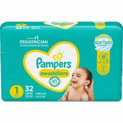 Deals 🔥 Pampers Swaddlers Diapers Size 1 (8-14 Lb.) Choose Count 🎉