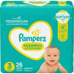 Best Pirce ✨ Pampers Swaddlers Size 3 (16-28 Lb.) Choose Count 🧨