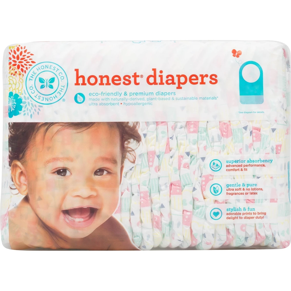 Wholesale π The Honest Company Diapers Pastel Tribal Size 2, 40 Ct. π 1 Wholesale π The Honest Company Diapers Pastel Tribal Size 2, 40 Ct. π