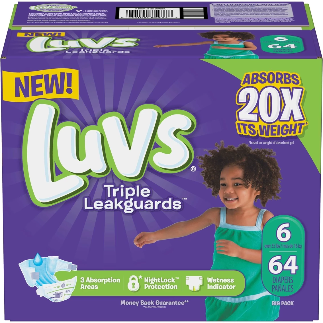 Flash Sale ⌛ Luvs Diapers Luvs Triple Leakguards Diapers Size 6 Choose Count ⌛ 1 Flash Sale ⌛ Luvs Diapers Luvs Triple Leakguards Diapers Size 6 Choose Count ⌛
