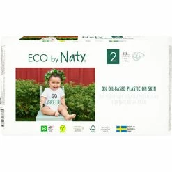 Deals 🎁 Eco By Naty Diapers, Size 2, 132 Diapers (4 Pack Of 33) 🤩