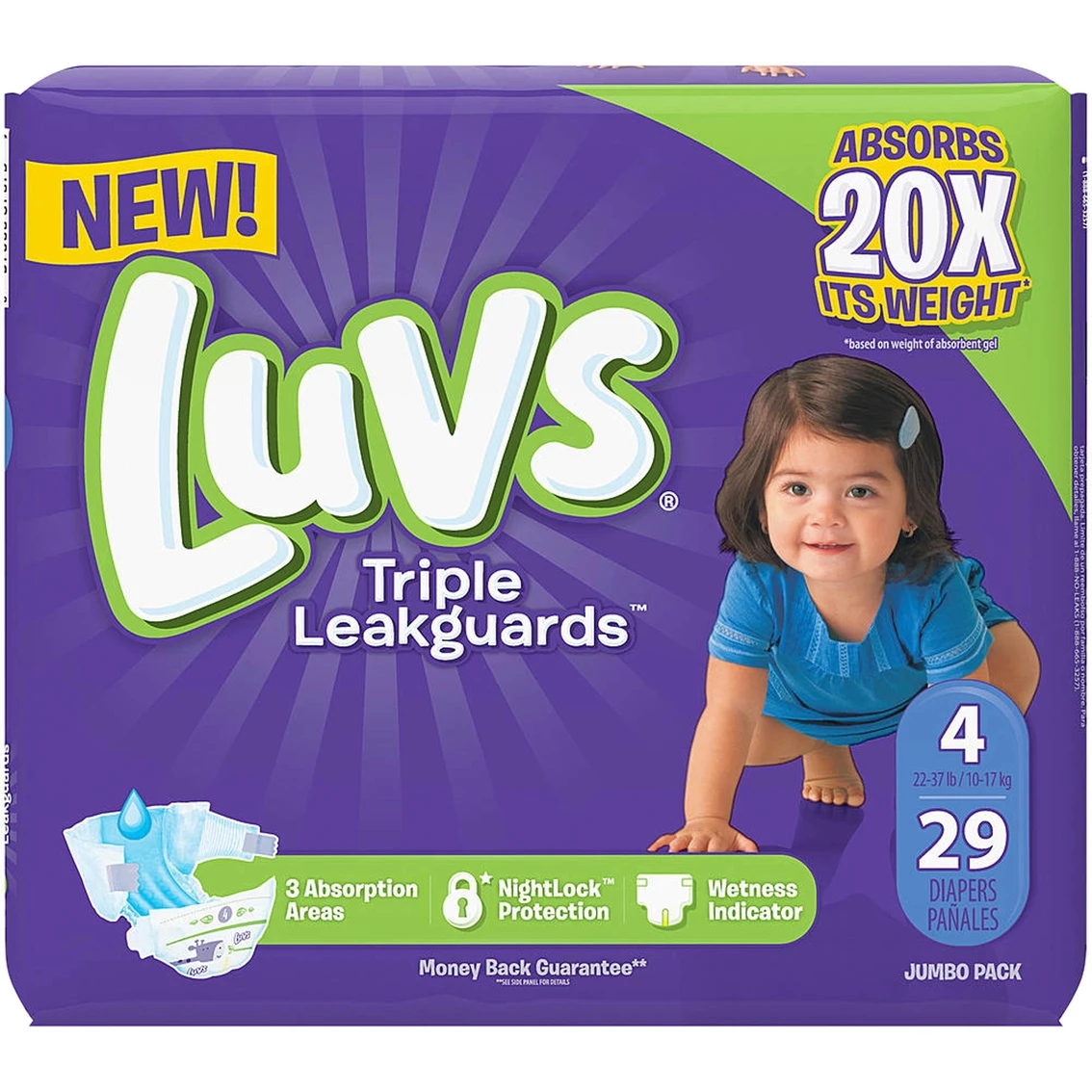 Wholesale π Luvs Diapers Luvs Jumbo Size 4 (22-37 Lbs) Choose Count β 1 Wholesale π Luvs Diapers Luvs Jumbo Size 4 (22-37 Lbs) Choose Count β