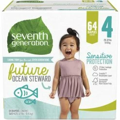 Top 10 💯 Seventh Generation Free And Clear Diapers Size 4, 64 Ct. 😍 -Baby Toys Sales Shop unnamed file 537