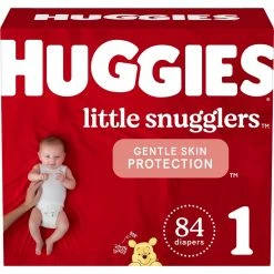 Cheap 🧨 Huggies Little Snugglers Diapers Size 1 (up To 14 Lb.) 84 Ct. 🎉