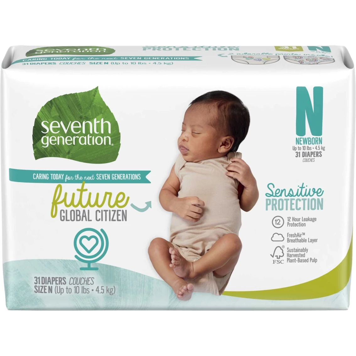 Buy ⌛ Seventh Generation Newborn Diapers Free And Clear 31 Ct. ⌛ 1 Buy ⌛ Seventh Generation Newborn Diapers Free And Clear 31 Ct. ⌛