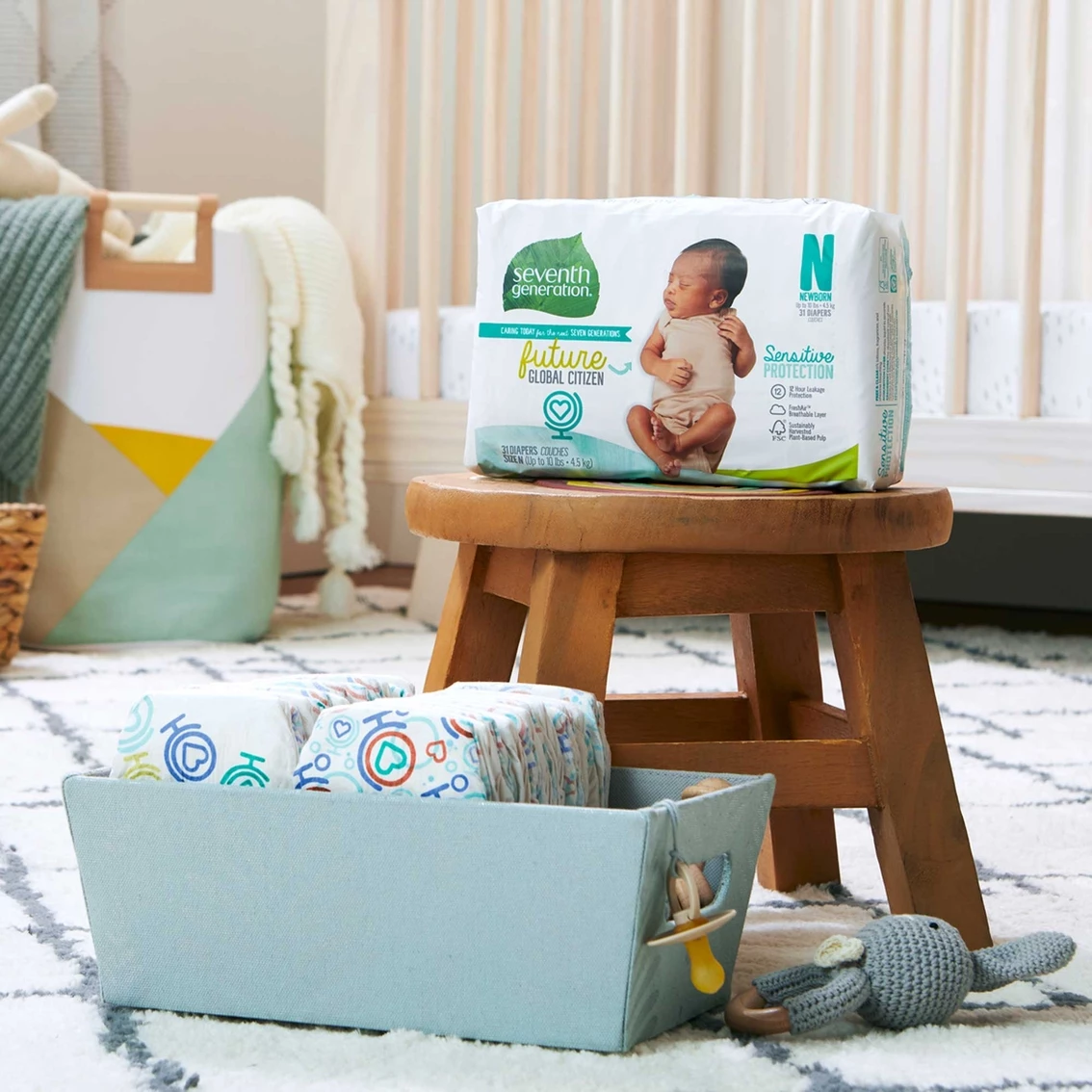 Buy ⌛ Seventh Generation Newborn Diapers Free And Clear 31 Ct. ⌛ 4 Buy ⌛ Seventh Generation Newborn Diapers Free And Clear 31 Ct. ⌛ - Image 4