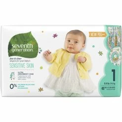 Best deal 😉 Seventh Generation Free & Clear Jumbo Diapers Stage 1 Choose Count 🎁
