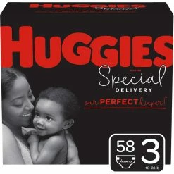 Promo 🎁 Huggies Special Delivery Diapers Size 3 (16-28 Lb.) 58 Ct. 🎉