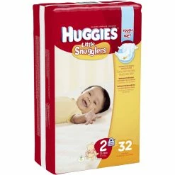 Outlet 🔔 Huggies Little Snugglers Diapers Size 2 (12-18 Lb.) Choose Count ✨