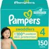 Coupon 🔥 Pampers Swaddlers Diapers Size 4 (22-37 Lb.) 150 Ct. ⌛