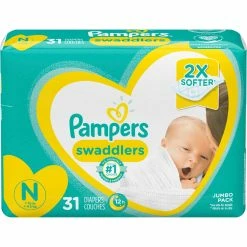 Hot Sale ❤️ Pampers Swaddlers Diapers Size Newborn (Less Than 10 Lb.) Choose Count 🎉