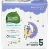 New ⌛ Seventh Generation Free & Clear Stage 5, 27-35 Lbs Overnight Baby Diapers 20 Count 👏