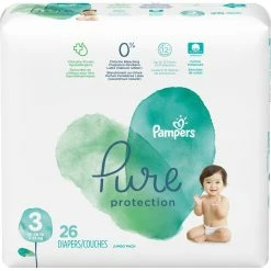 New ⌛ Pampers Pure Protection Diapers Size 3 (16-28 Lb.) 26 Ct. 🥰