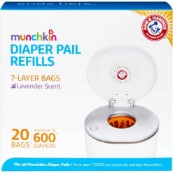 Best reviews of 🌟 Munchkin Arm & 🔨 Hammer Diaper Pail Refills 20 Pk. 😉