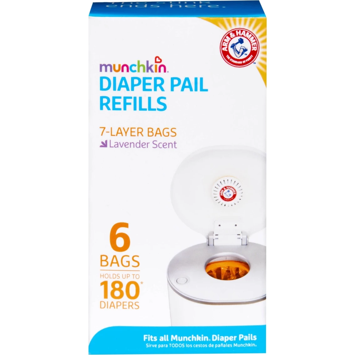Flash Sale โ Munchkin Arm & ๐จ Hammer Diaper Pail Refills 6 Pk. ๐งจ 1 Flash Sale โ Munchkin Arm & ๐จ Hammer Diaper Pail Refills 6 Pk. ๐งจ