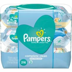 Cheap 👏 Pampers Complete Clean Wipes 216 Ct. 🔥