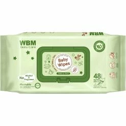 Wholesale 👍 WBM Care Baby Wet Wipes 48 Ct. ⌛