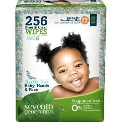 Flash Sale 👍 Seventh Generation Free & Clear Baby Wipes Refill 🎉