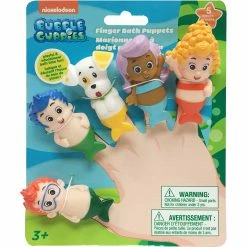 Best Pirce ⭐ Nickelodeon Bubble Guppies Bath Finger Puppets 5 Pc. Set 🌟 -Baby Toys Sales Shop unnamed file 686