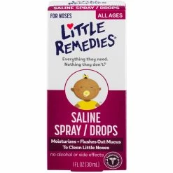 Brand new ❤️ Little Remedies Noses Saline Spray/Drops 😍