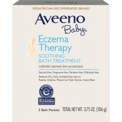 Outlet 🤩 Aveeno Baby Eczema Therapy Soothing Bath Treatment 5 Pk. 😍