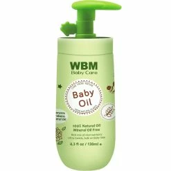 Budget 🔔 WBM Care Baby Oil 4.3 Oz. 🎁