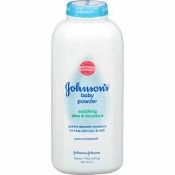 New 🔔 Johnson's Baby Powder Pure Cornstarch Soothing Aloe And Vitamin E 😍