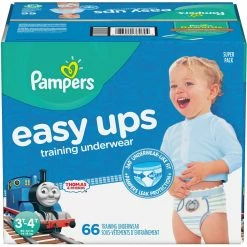 Buy 😍 Pampers Boys Easy Ups Training Underwear Size 3T-4T (30-40 Lb.) 66 Ct. ❤️