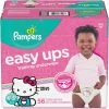 Best reviews of 🎁 Pampers 👧 Girls Easy Ups Training Underwear Size 4T-5T (37+ Lb.) 56 Ct. ⭐