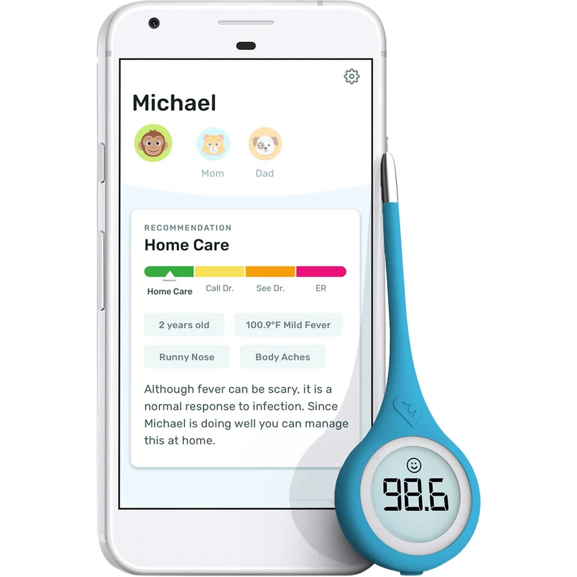 Discount π Kinsa Inc. Kinsa QuickCare Smart Digital Thermometer With Smartphone App And Health Guidance π 1 Discount π Kinsa Inc. Kinsa QuickCare Smart Digital Thermometer With Smartphone App And Health Guidance π